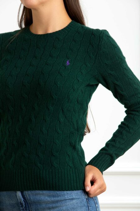 RALPH LAUREN-MAGLIA JULIANNA LONG SLEEVE-RL971865 VERDE S