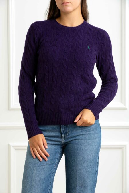 RALPH LAUREN-MAGLIA JULIANNA LONG SLEEVE-RL971865 VIOLA S