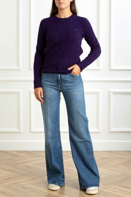 RALPH LAUREN-MAGLIA JULIANNA LONG SLEEVE-RL971865 VIOLA S