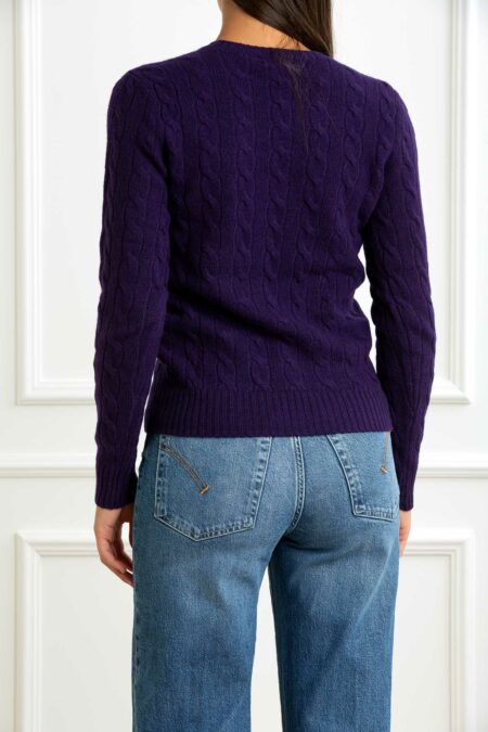 RALPH LAUREN-MAGLIA JULIANNA LONG SLEEVE-RL971865 VIOLA S