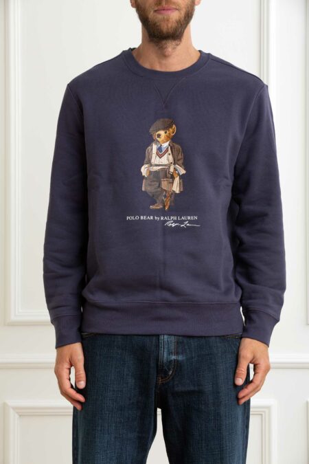 RALPH LAUREN-FELPA GIRO LSCNM4-LONG SLEEVE-SWEATSHIRT-RL980305 BLUE XL