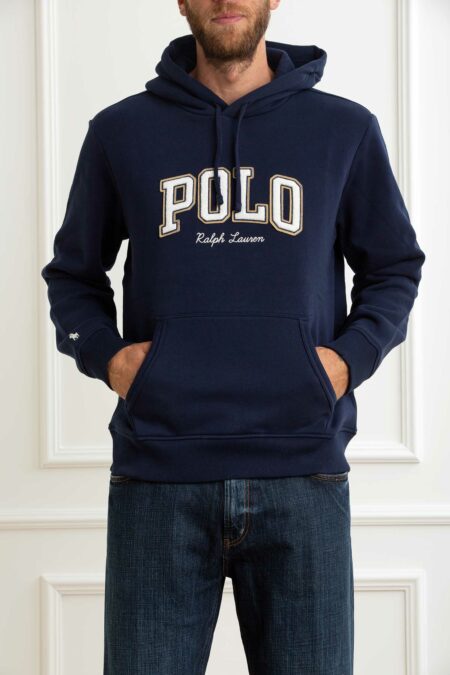 RALPH LAUREN-FELPA CAPPUCCIO POHOODM5-LONG SLEEVE-SWEATSHIRT-RL981149 NAVY L