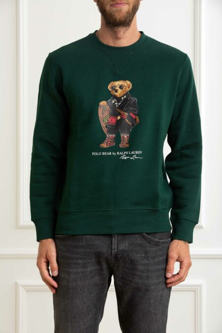 RALPH LAUREN-FELPA GIRO LSCNM4-LONG SLEEVE-SWEATSHIRT-RL981794 AGATEHOL S