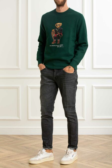 RALPH LAUREN-FELPA GIRO LSCNM4-LONG SLEEVE-SWEATSHIRT-RL981794 AGATEHOL S