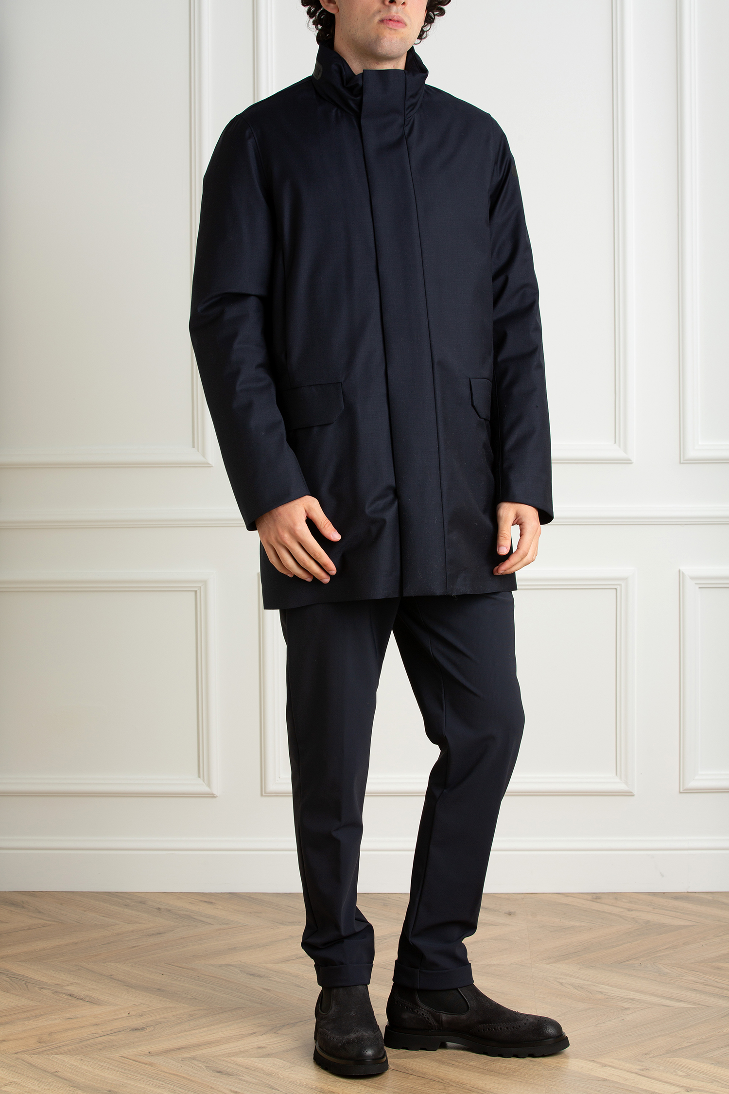 RRD GIACCONE RAIN COAT Uomo RRD-GIACCONE RAIN COAT-RRDW24020 BLUE 54