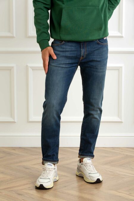 ROY ROGER'S-JEANS 517 ELASTIC. CARLIN DENIM-RYRRU075D0210005 DENIM 40