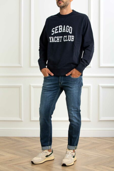 SEBAGO-FELPA BOOTHBAY-SE74113HW BLUE S