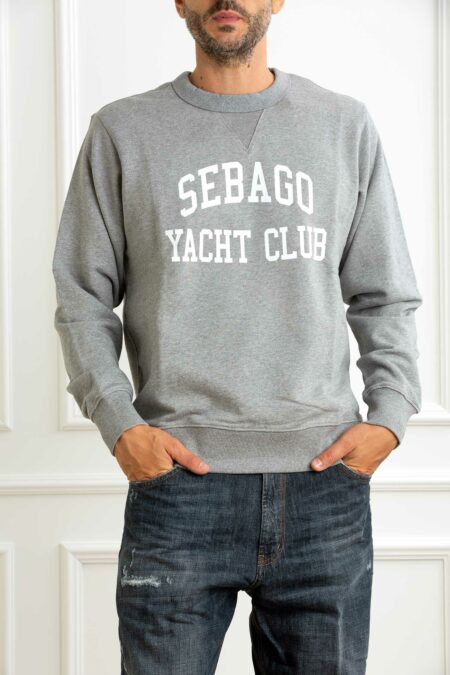 SEBAGO-FELPA BOOTHBAY-SE74113HW GRIGIO S