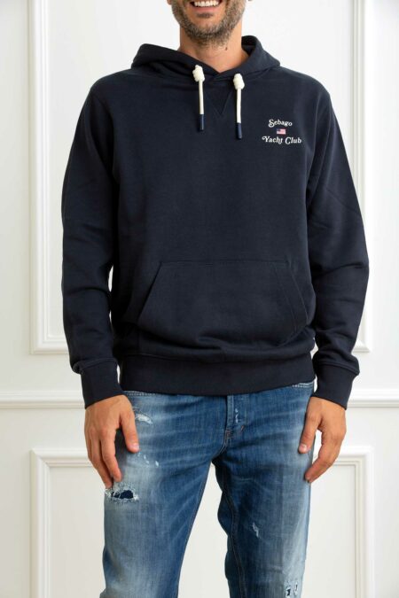 SEBAGO-FELPA CAPP.BLANCHARD-SE78118QW BLUE S