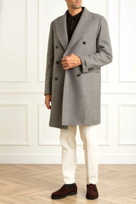 TAGLIATORE-CAPPOTTO LANA KASHMIR DOPPIO PETTO-TACSBL10BTRA610079 BEIGE 54