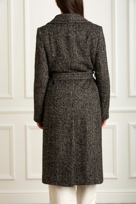 TAGLIATORE-CAPPOTTO DONNA LANA SPIGATA-TAMOLLY340218 GRIGIO 42