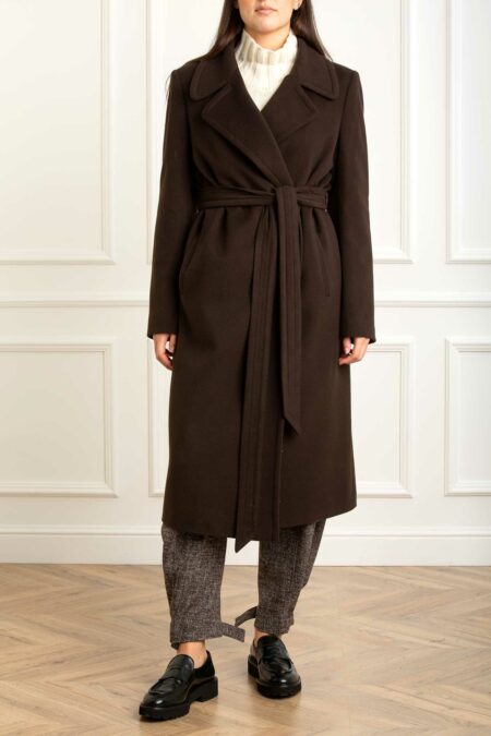 TAGLIATORE-CAPPOTTO MOLLY LANA KASHMIR-TAMOLLY350001A25 MORO 44