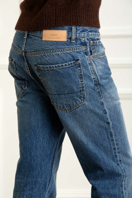 TELA GENOVA-JEANS DAVIDE REGULAR-TELADAVMTUD023 DENIM 36