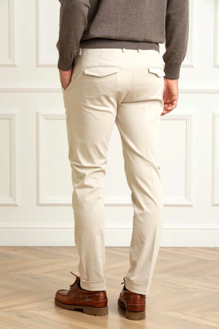 TELERIA ZED-PANTALONE EDWARD-TZEDWARDQS ECRU 35