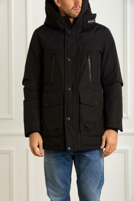 WOOLRICH-PARKA RAMAR ARCTIC-WWCFWOOU0866MRUT0001 BLACK XL