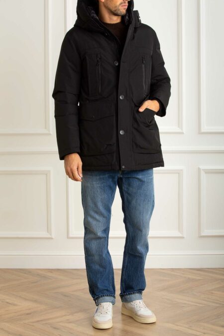 WOOLRICH-PARKA RAMAR ARCTIC-WWCFWOOU0866MRUT0001 BLACK XL