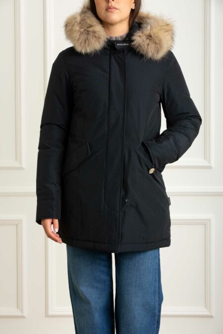 WOOLRICH-PARKA ARCTIC RACCON-WWCFWWOU0538FRUT0001 DARKNAVY XS
