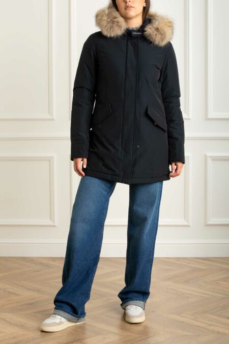 WOOLRICH-PARKA ARCTIC RACCON-WWCFWWOU0538FRUT0001 DARKNAVY XS