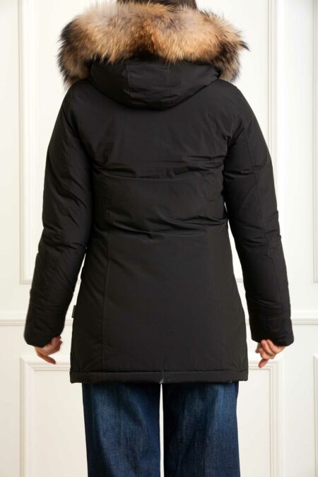 WOOLRICH-PARKA LUXURY ARCTIC RACCOON-WWCFWWOU0652FRUT3128 BLACK XS