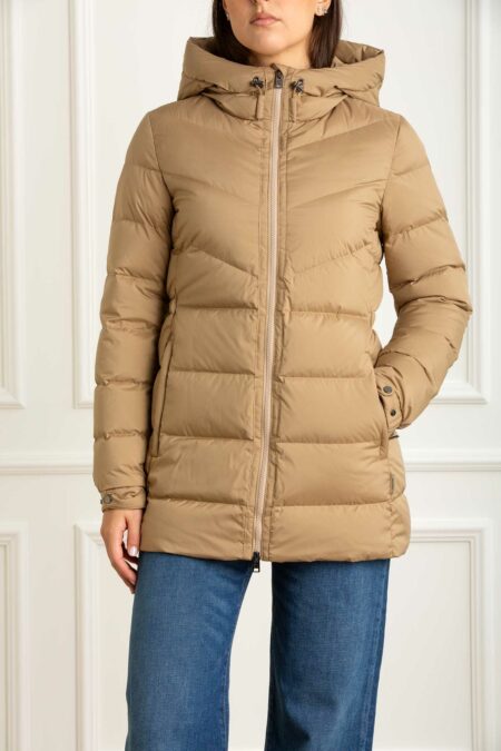 WOOLRICH-GIUBBINO LUNGO SHIRLEY-WWCFWWOU2014FRUT5007 CORNSTALK XS