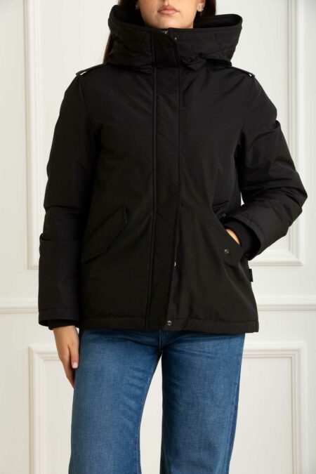 WOOLRICH-GIUBBINO MILITARY JKT-WWCFWWOU2075FRUT0001 BLACK XS