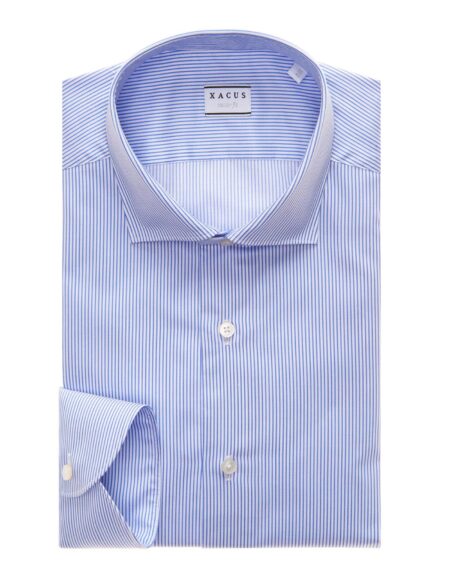 XACUS-CAMICIA RIGA TAILOR-XA11293558CC AZZ 45