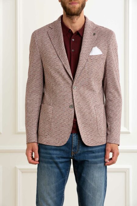 DANIELE ALESSANDRINI-GIACCA PIED P.-ALDA1FW26G031 BORDO 52