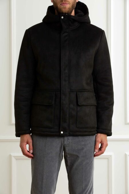 DANIELE ALESSANDRINI-ECOMONTONE-ALDA1FW26J007 BLACK XXL