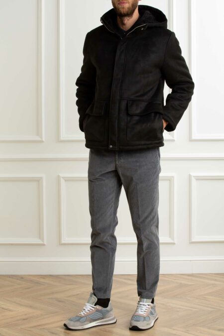 DANIELE ALESSANDRINI-ECOMONTONE-ALDA1FW26J007 BLACK XXL