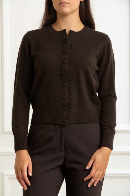 ALPHA-REBECCA CROP M/LUNGA-APAD4151E MORO 46