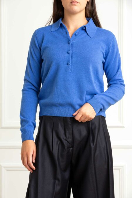 ALPHA-POLO M/LUNGA-APAD4152B PERVINCA 44