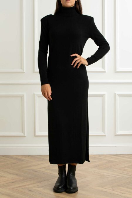 ALPHA-ABITO LUNGO DOLCEVITA M/L-APAD4231O NERO 44