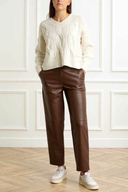 ALPHA-PANTALONE DRITTO-APAD4642Q MORO 42