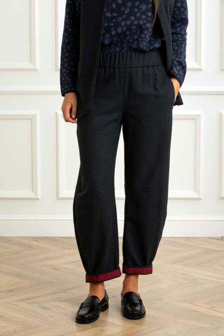 ALESSIA SANTI-PANTALONE-AS521SD25041 BLU 46