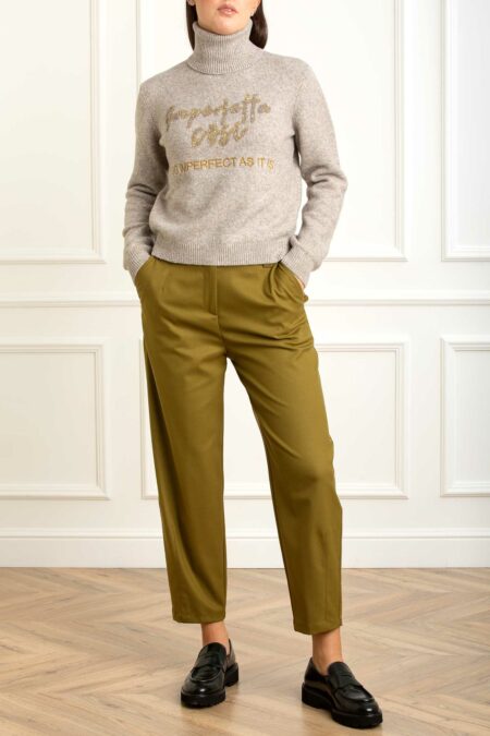 ALESSIA SANTI-MAGLIA DOLCEVITA-AS521SD53038 BEIGE 3