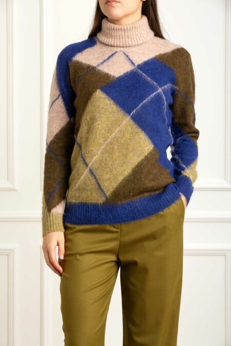 ALESSIA SANTI-MAGLIA DOLCEVITA-AS521SD53042 BLU 2