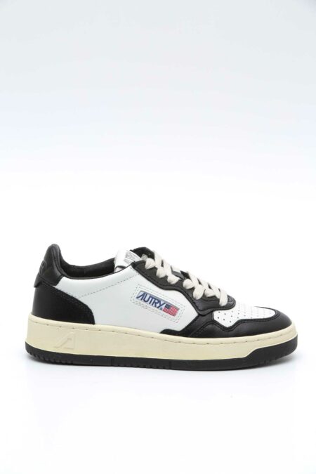 AUTRY-SCARPA L/LEAT WHT/BLK MEDALIST-AUAULWWB01A24 BLACK 40