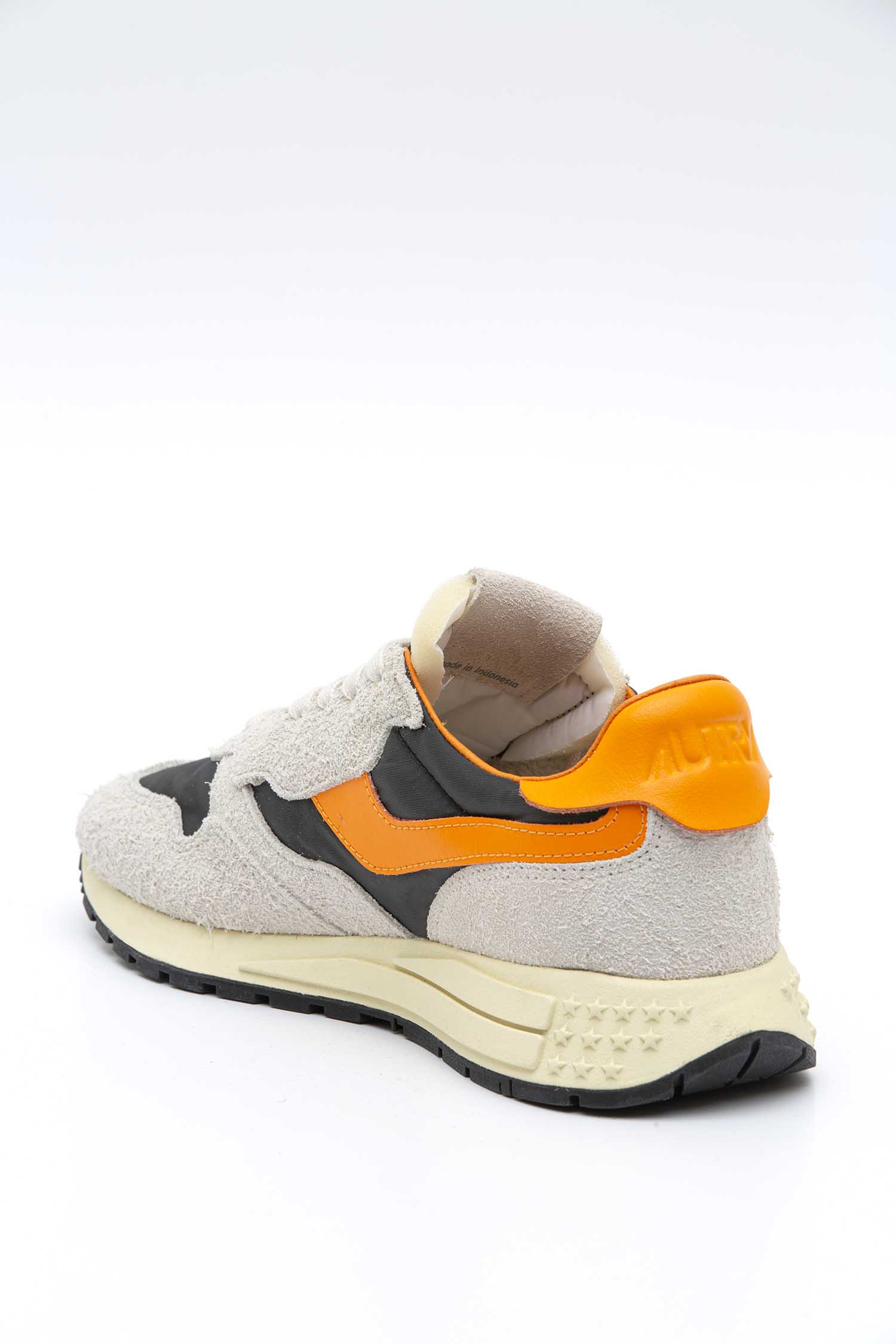 AUTRY SCARPA H/NYLON WHT/ATMN GL REELWIND Uomo AUTRY-SCARPA H/NYLON WHT/ATMN GL REELWIND-AUWWLMHN02 WHITE 45