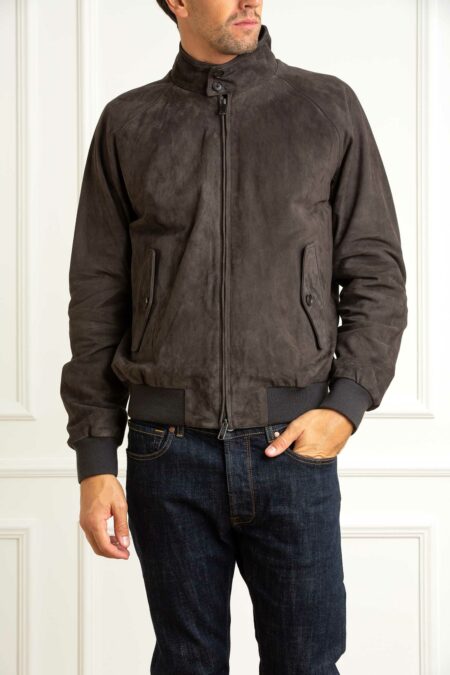 BARACUTA-GIUBBINO G9 SUEDE-BARBRCPS0939UT2623 SKY 50