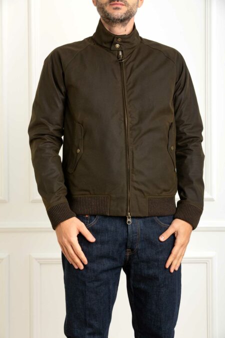 BARACUTA-GIUBBINO BA X BR PORTON WAX WAX-BARBRCPS1009UT2743 OLIVE XL