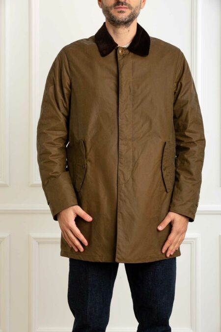 BARACUTA-TRENCH COAT WAX-BARBRCPS1157UT2743 TAN XL