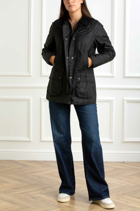 BARBOUR-GIUBBINO BEADNELL WAX DONNA-BBLWX0667LWXA25 BLACK 44