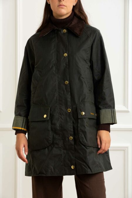 BARBOUR-GIUBBINO LONG BEADNELL DONNA-BBLWX1404LWX SAGE 42