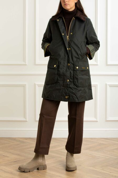 BARBOUR-GIUBBINO LONG BEADNELL DONNA-BBLWX1404LWX SAGE 42