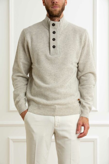 BARBOUR-MAGLIA M/ZIP UOMO-BBMKM0585MKN PEARL S