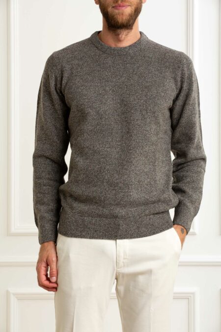 BARBOUR-MAGLIA GIROC. UOMO-BBMKN0844MKNA25 FOG XL