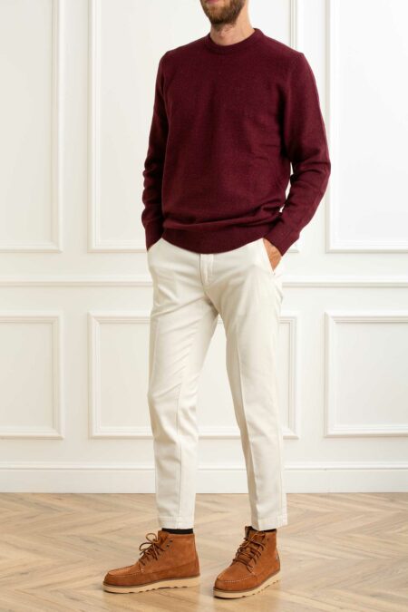 BARBOUR-MAGLIA GIROC. UOMO-BBMKN0844MKNA25 RUBY XL