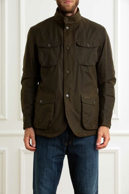 BARBOUR-GIUBBINO OGSTON UOMO-BBMW0700MWX OLIVE S