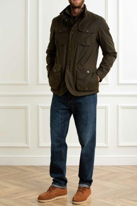 BARBOUR-GIUBBINO OGSTON UOMO-BBMW0700MWX OLIVE S