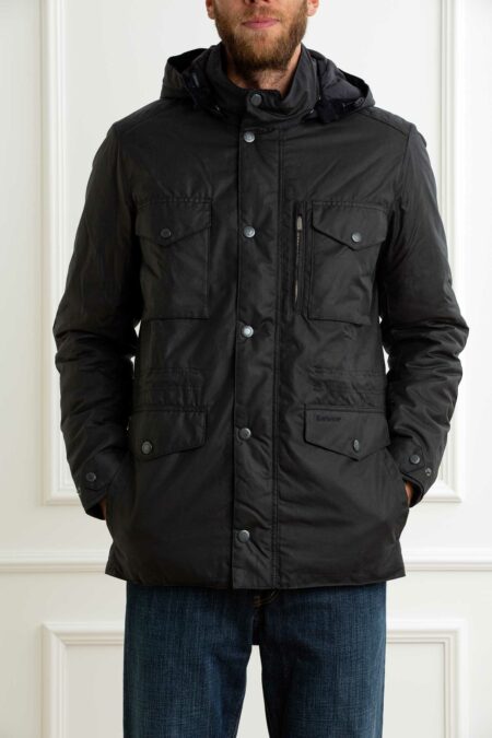 BARBOUR-GIUBBINO WINTER SAPPER UOMO-BBMWX2203MWX NAVY XL